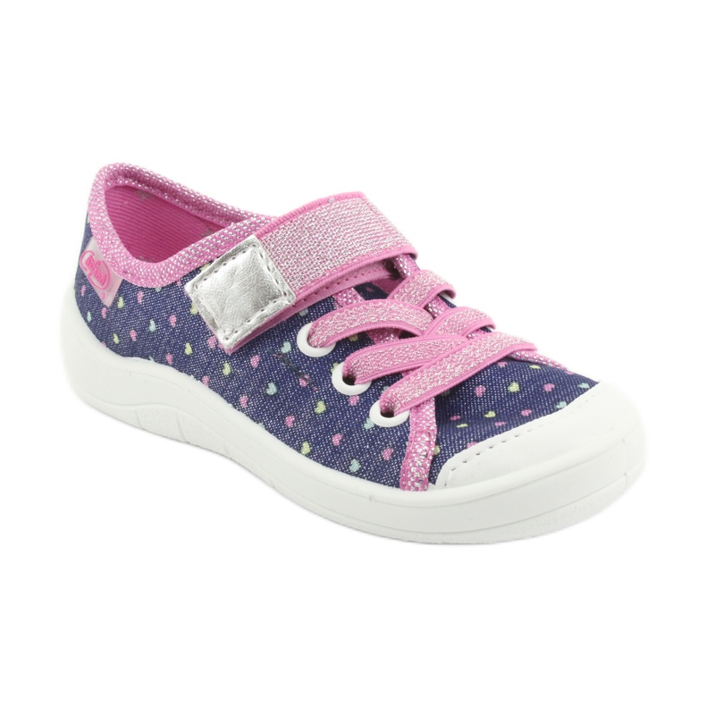 Befado children's shoes 251X135 navy blue pink grey 1 Befado children's shoes 251X135 navy blue pink grey 1