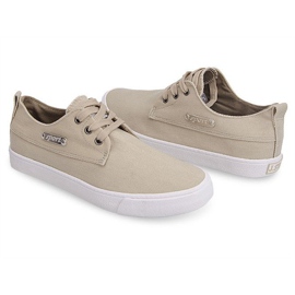 Textile Casual Sneakers Y011 Khaki multicolored green 2