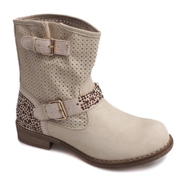 Boots Saszki 8893 Beige 2