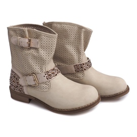 Boots Saszki 8893 Beige 1