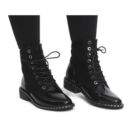 Exclusive Lacquered Boots BL-29 Black 2
