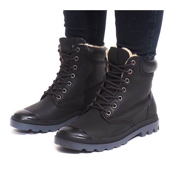 Warm boots X5903 Black 1