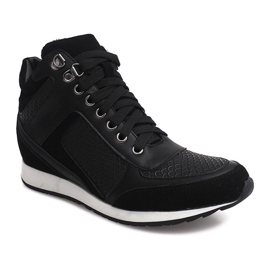 Wedge Sneakers 58804 Black 1