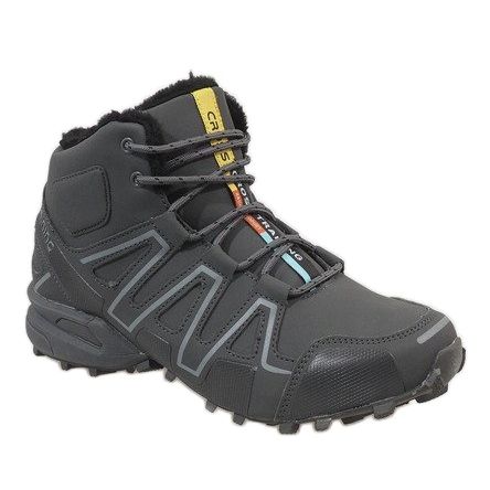 Gray insulated snow boots BN8810 grey 1