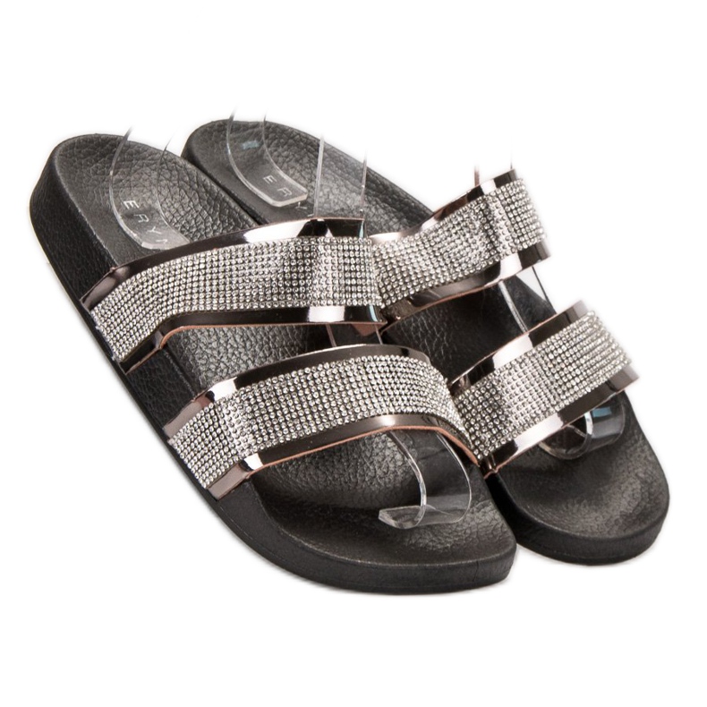 Erynn Black Slippers 1