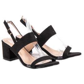 Bestelle Stylish Suede Sandals black 1