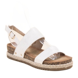 Bestelle Sandals With Glitter white 1 Bestelle Sandals With Glitter white 1