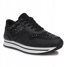 Black sports Odette sneakers 2