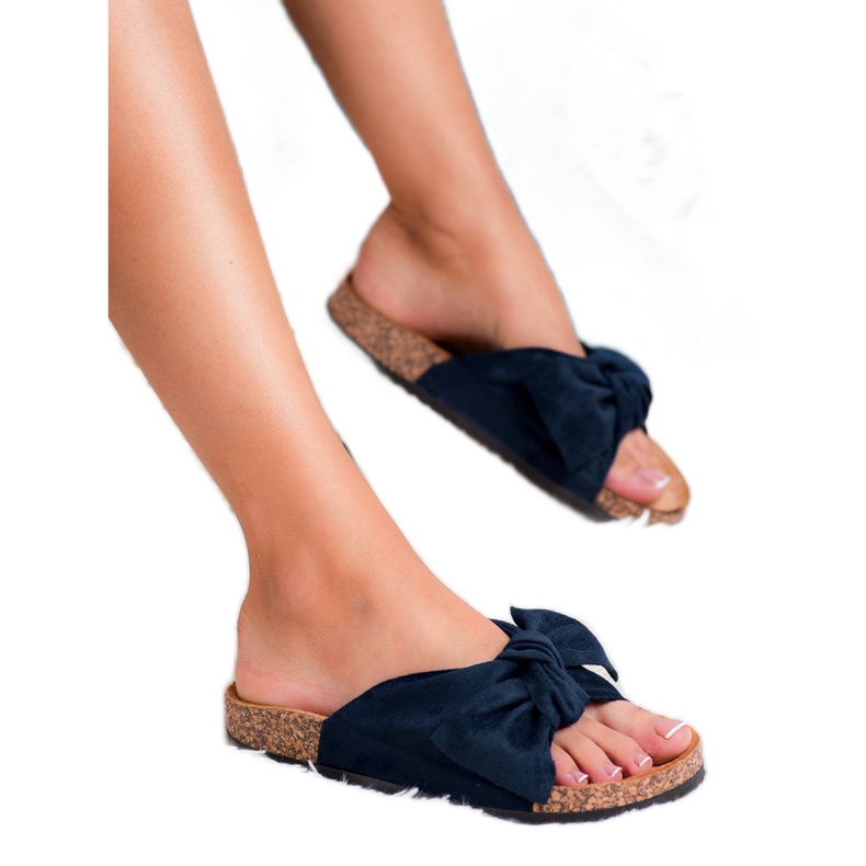 Super Me Fashionable Black Slippers 1