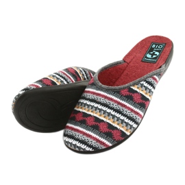 Norwegian sweater slippers Adanex black red grey yellow 4