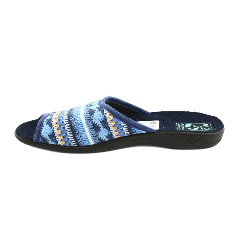 Norwegian sweater slippers Adanex black navy blue blue yellow 2