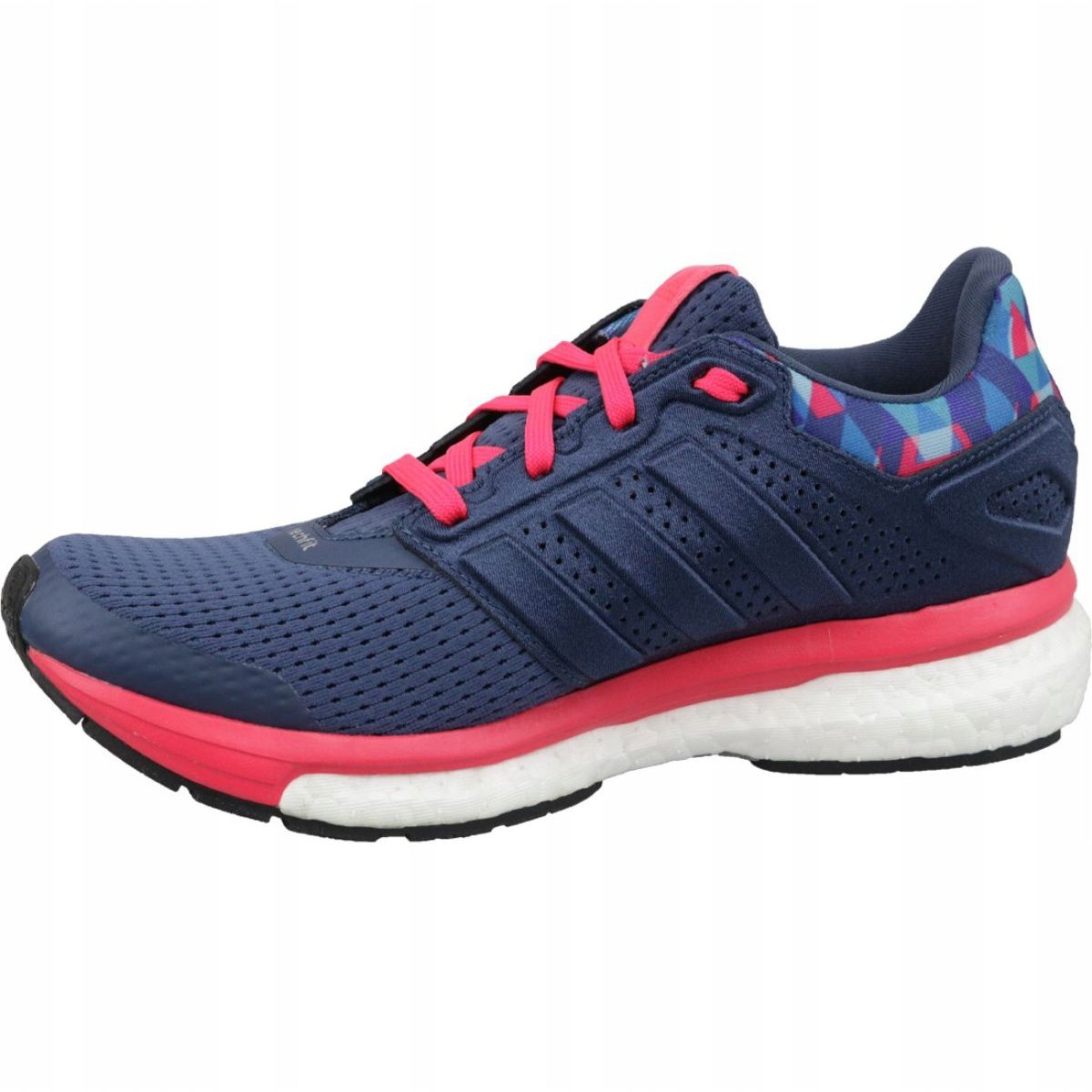 Adidas Supernova Glide 8 Gfx W AQ5059 shoes navy blue KeeShoes