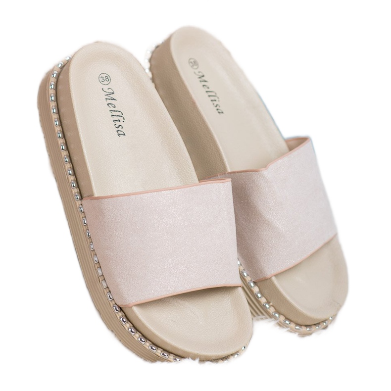 Melisa Wedge Sandals brown 2