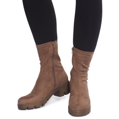 Suede BG-53 boots multicolored green 1