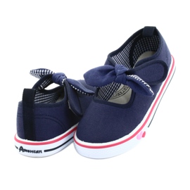 American Club Bow sneakers TEN42 navy blue 4 American Club Bow sneakers TEN42 navy blue 4