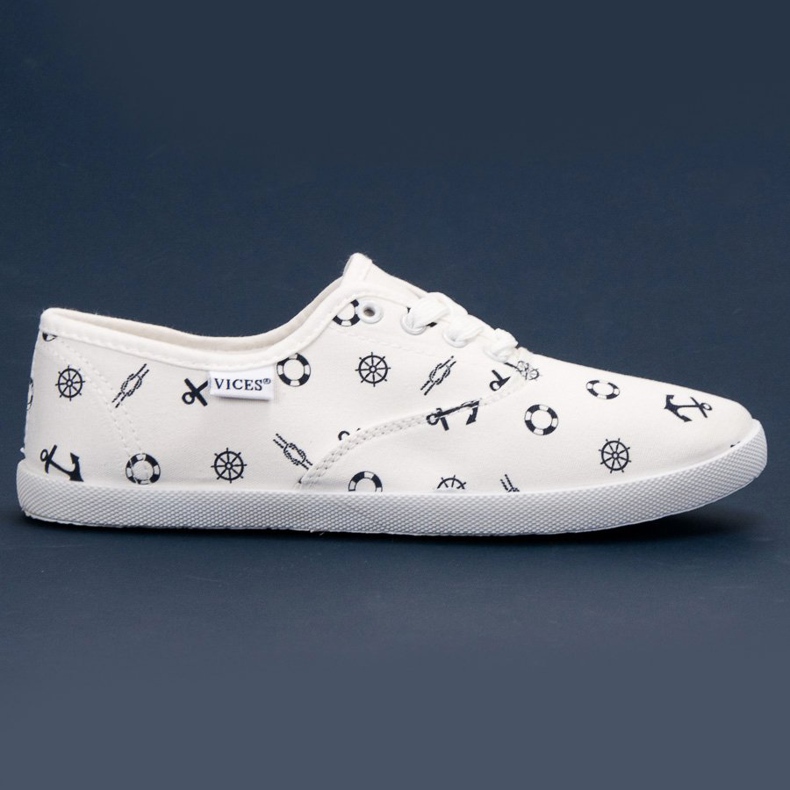 VICES sailor sneakers white 1