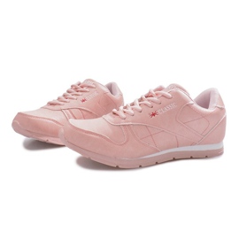 Classic pink sports sneakers 2