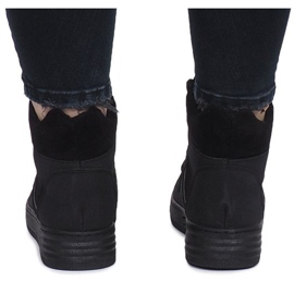 Black sneakers from Paule 1 Black sneakers from Paule 1