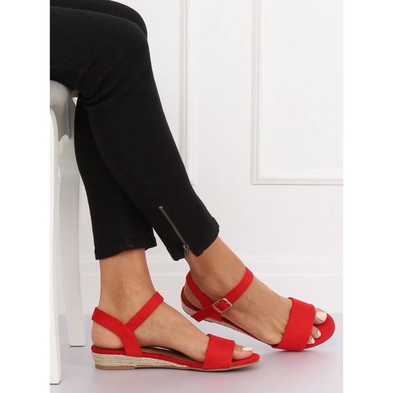 Sandals espadrilles red 9R73 Red 1