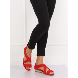 Sandals espadrilles red 9R72 Red 2