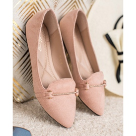 SHELOVET Ballerina In Spitz pink 2