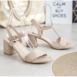 VICES suede sandals brown 2