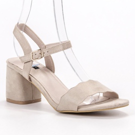 VICES suede sandals brown 1