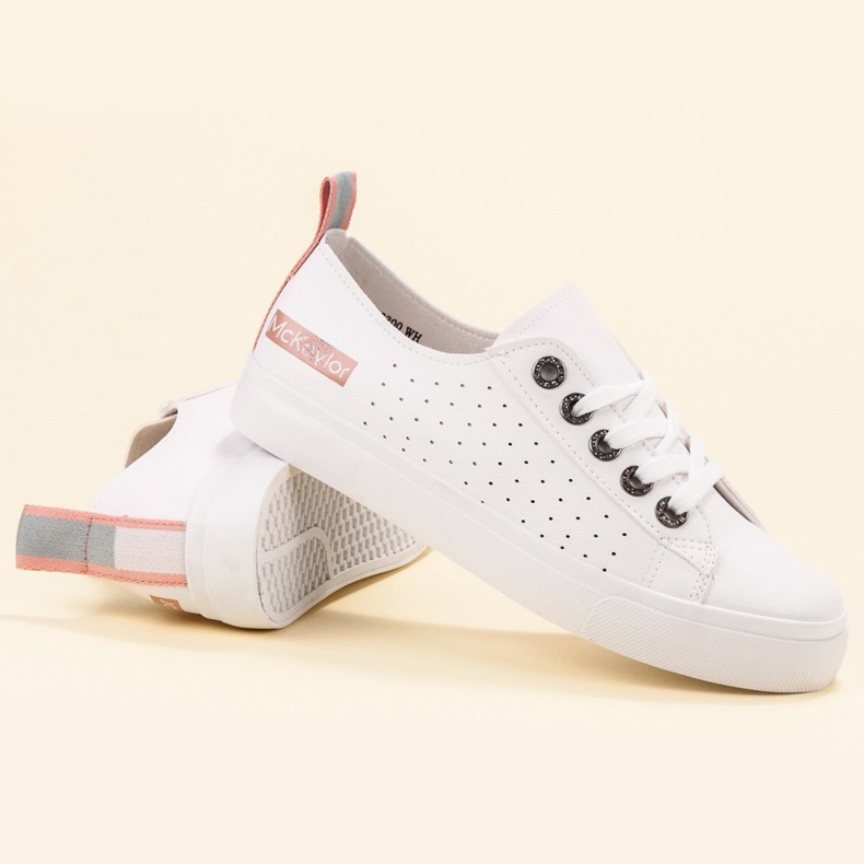 White MCKEYLOR shoes 1