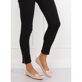 Women's cbeż ballerinas 3173 Beige 1