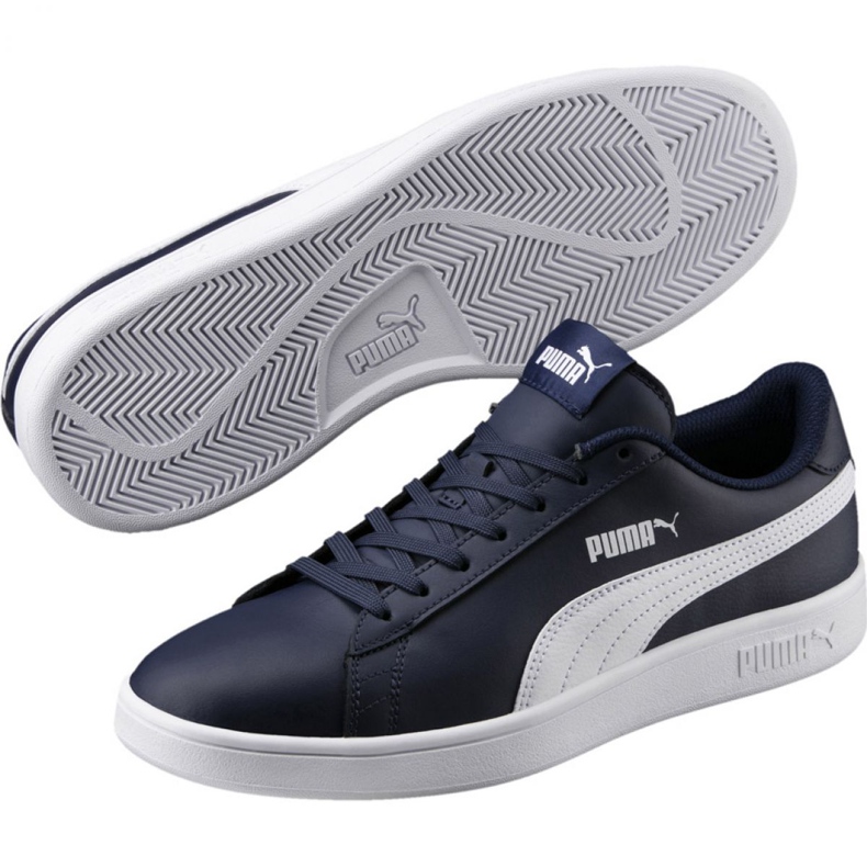 Shoes Puma Smash v2 LM 365215 05 navy blue 2