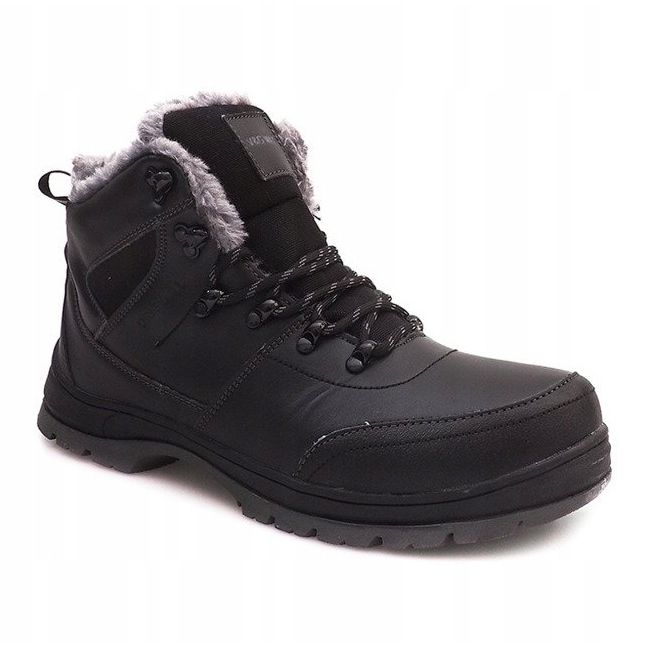 Warm snow boots M16921 Black 2