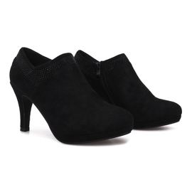 Marie's black ankle boots 1