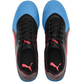 Football shoes Puma One 19.4 It M 105496 01 black - blue multicolored 1