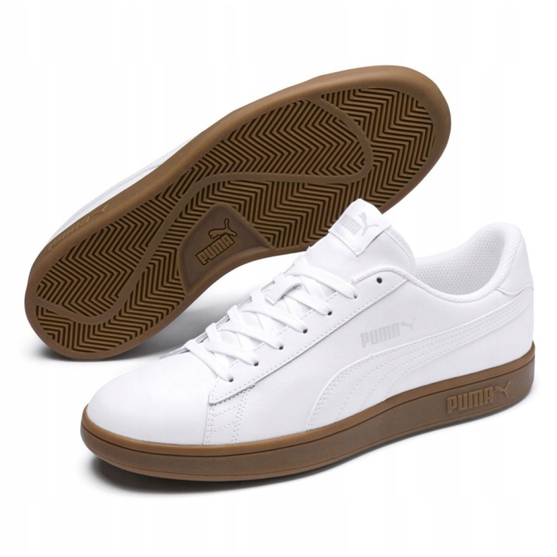 Puma Smash v2 LM 365215 13 white shoes 2