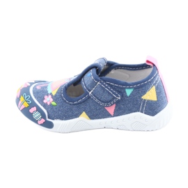 American Club sneakers leather insert TEN30 blue pink 2