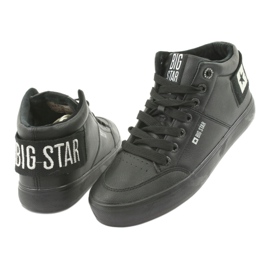 Big Star 274351 black high sneakers 4