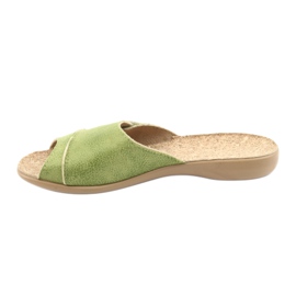 Befado women's shoes pu 265D008 green 2