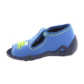 Befado children's shoes 217P094 blue green 2