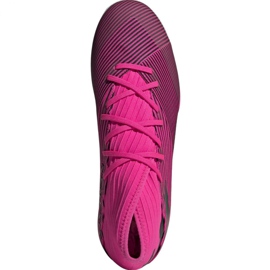 Football shoes adidas Nemeziz 19.3 In M F34411 pink black grey - KeeShoes