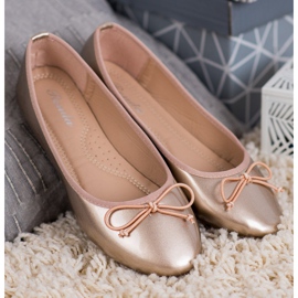 Renda Ballerina With Bow yellow 1