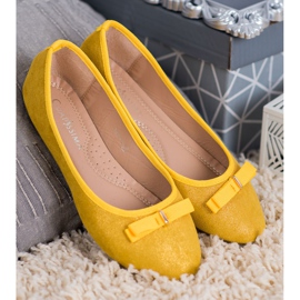 GUAPISSIMA Ballerina With Glitter yellow 2