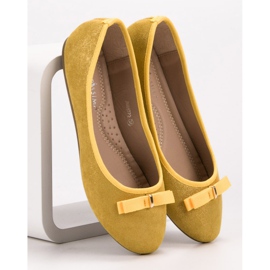 GUAPISSIMA Ballerina With Glitter yellow 1