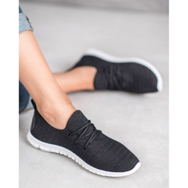 Black Textile Footwear 1 Black Textile Footwear 1