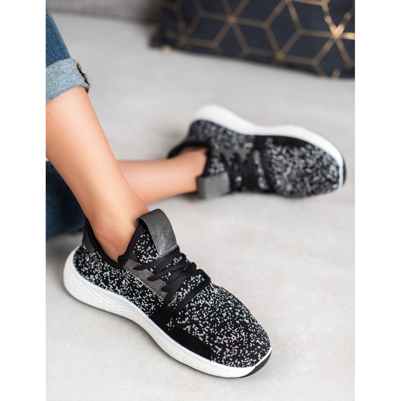 SHELOVET Slip-on Sports Shoes black 1