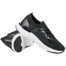 SHELOVET Textile Sport Shoes black 1 SHELOVET Textile Sport Shoes black 1