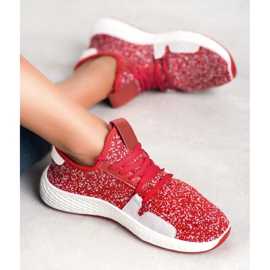 SHELOVET Slip-on Sports Shoes red 1 SHELOVET Slip-on Sports Shoes red 1