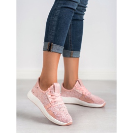 SHELOVET Slip-on Sports Shoes pink 2