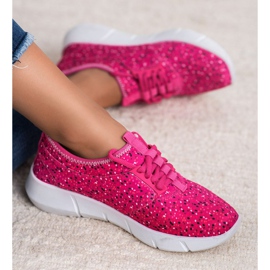 Bona Sport Shoes With Polka Dots violet 1