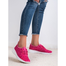 Bona Sport Shoes With Polka Dots purple 2