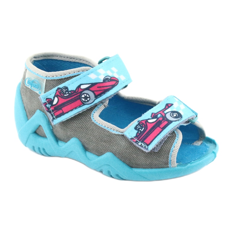 Befado children's shoes 250P085 blue grey 1 Befado children's shoes 250P085 blue grey 1